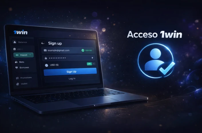 Registro y acceso a 1win casino