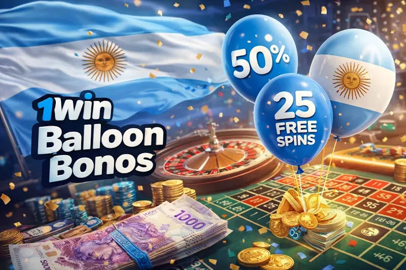 Bono de bienvenida para 1Win Balloon Argentina