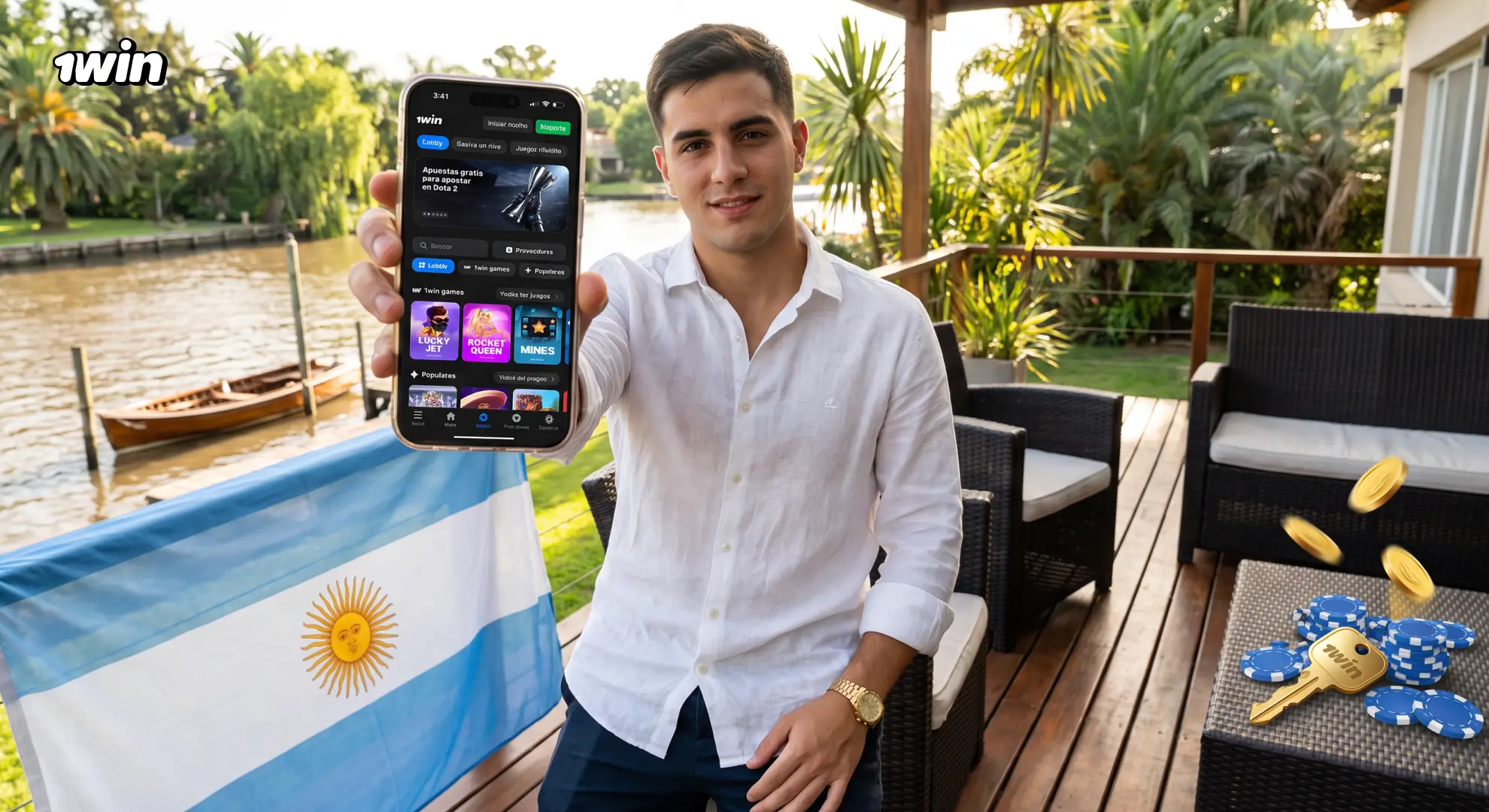 Apuestas deportivas de 1win en Argentina